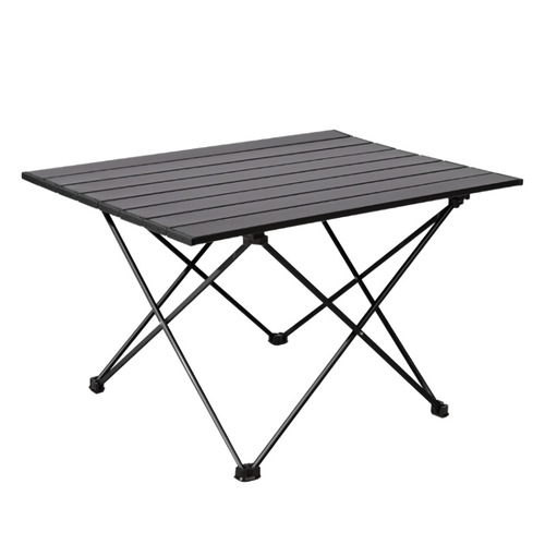 Outdoor aluminum alloy quick set folding table camping picnic portable folding table barbecue table stall small dining table