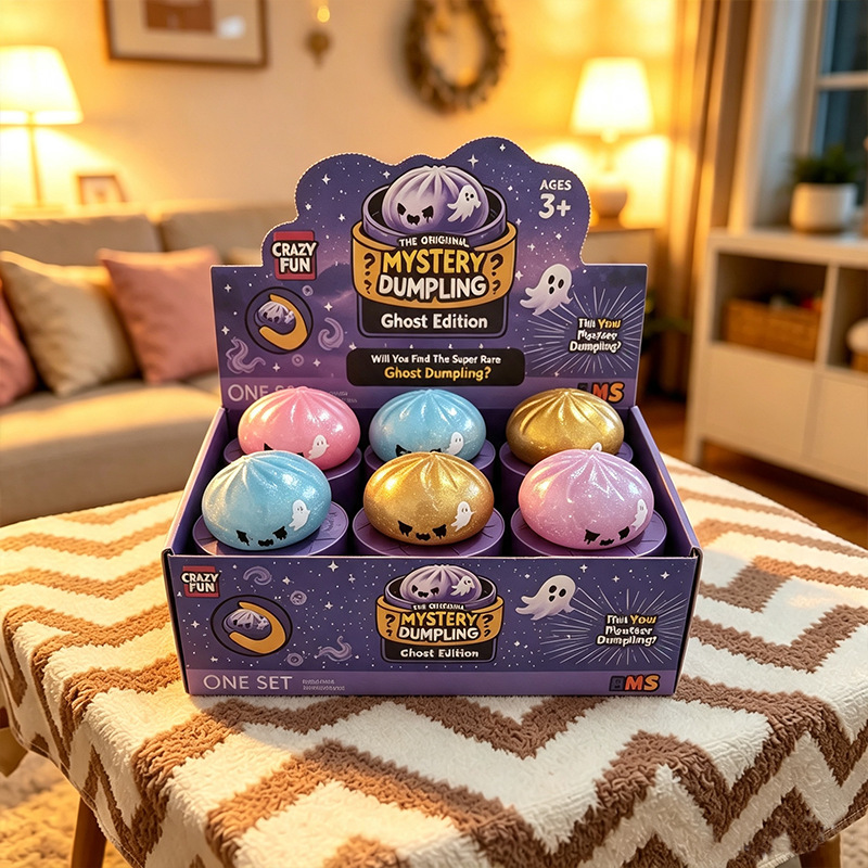 Ghost pectin buns 8.5cm - single, random flavor [buy 12 for a display box]