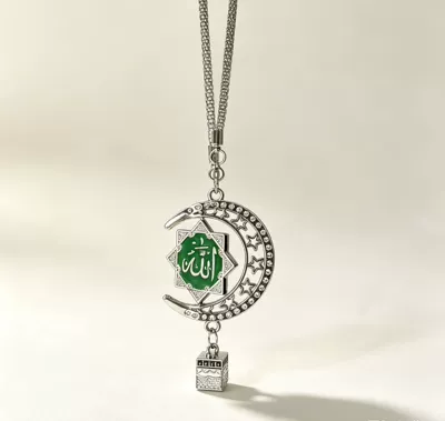 overseas exotic style: Car hanging - green-silver
