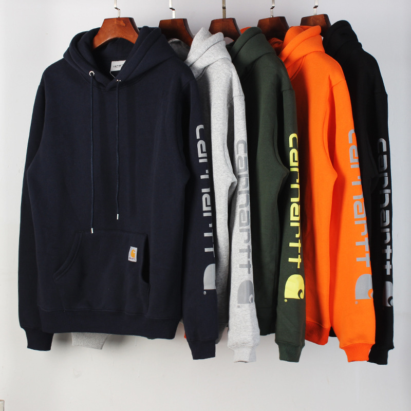 21Ss Cash Payment Available Carhartt Kirin Arm Print Fleece-Lined Hooded Sweatshirt Street Casual Foreign Trade Trendy Hot Item 21Ss Cash Payment Available Carhartt Kirin Arm Print Fleece-Lined Hooded Sweatshirt Street Casual Foreign Trade Trendy Hot Item