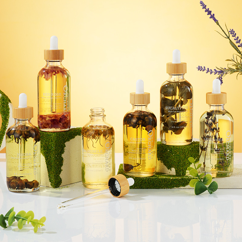 真实花瓣精油Rose Petals Multi-Use Oil for Face Body and Hair