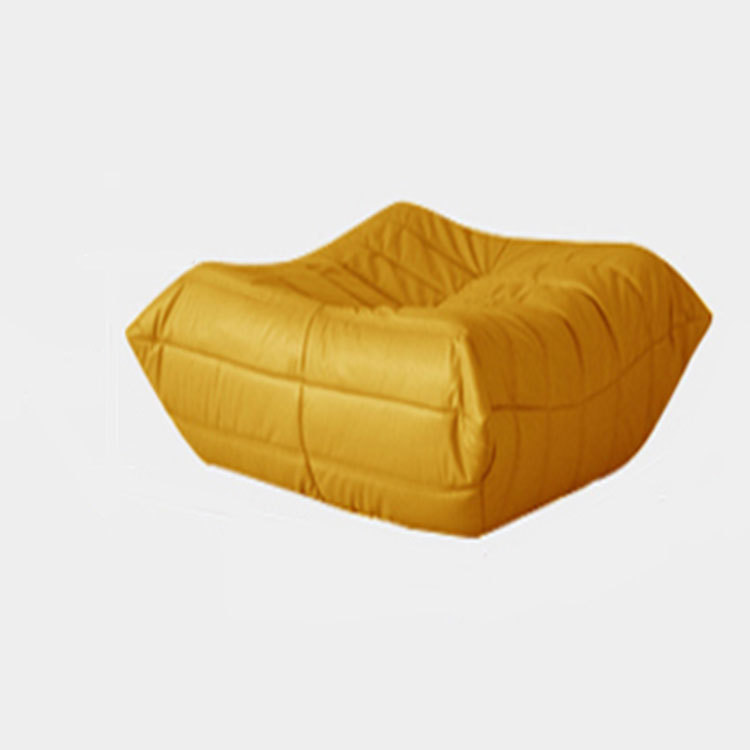 Sofá individual moderno tipo oruga, sofá de tela estilo italiano para sala de estar de apartamento pequeño, sillón para dormitorio, cómodo.