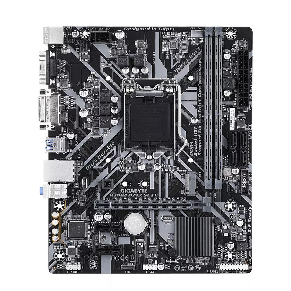 Suitable for Gigabyte/Gigabyte H310M-D2Vx-Si 2.0 Desktop Motherboard Lga1151 in Stock
