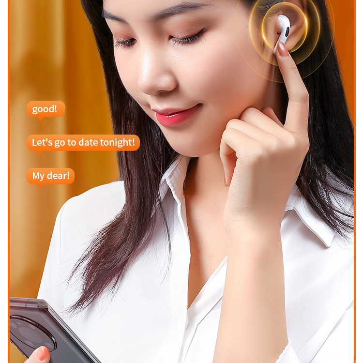 Nuevo pro4 transfronterizo inalámbrico de larga duración TWS alta calidad de sonido auriculares Bluetooth deportivos