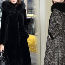 妈妈新款水貂绒外套女皮草外套连帽清仓两面穿进口貂皮大衣双面冬