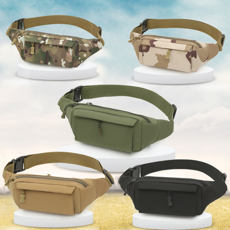 New Men's Waist Bag Mobile Phone Bag Multi-Functional Sports and Leisure Men's Bag Outdoor Camouflage Shoulder Crossbody Bag Chest Bag New Men's Waist Bag Mobile Phone Bag Multi-Functional Sports and Leisure Men's Bag Outdoor Camouflage Shoulder Crossbody Bag Chest Bag