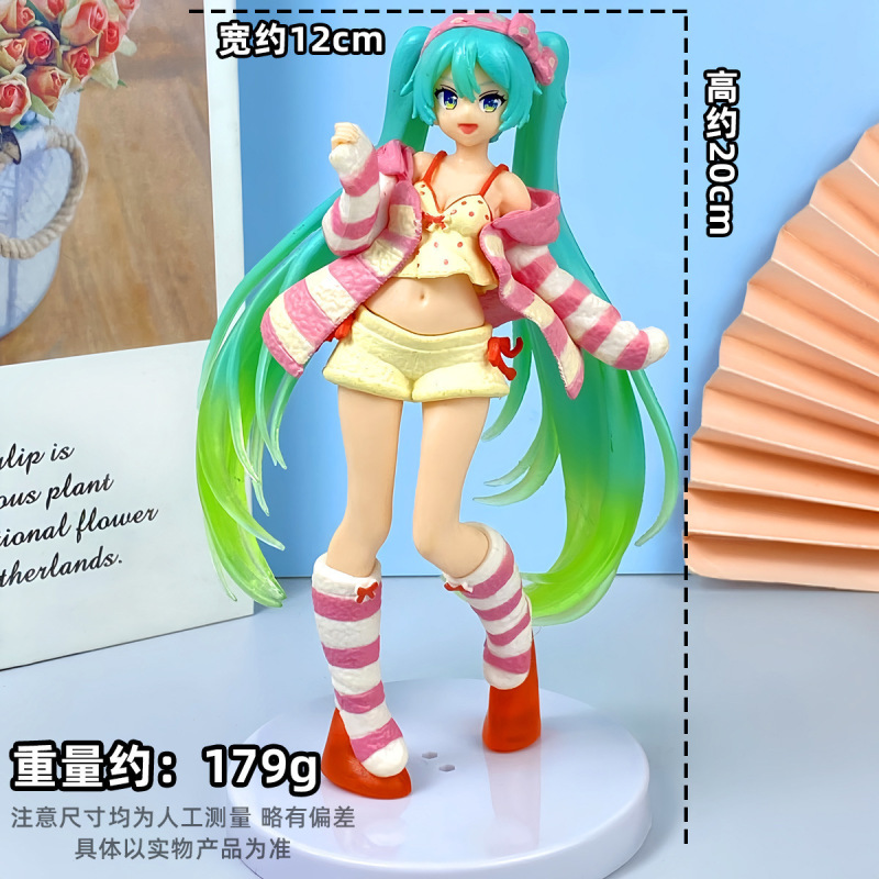 美少女手办摆件初音未来芙莉莲喜多川更衣人偶洛琪希黑江雫伊蕾娜|undefined