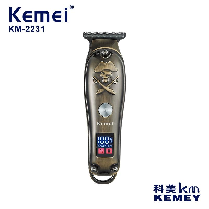 Kemei, металлический стригущий аппарат для волос
