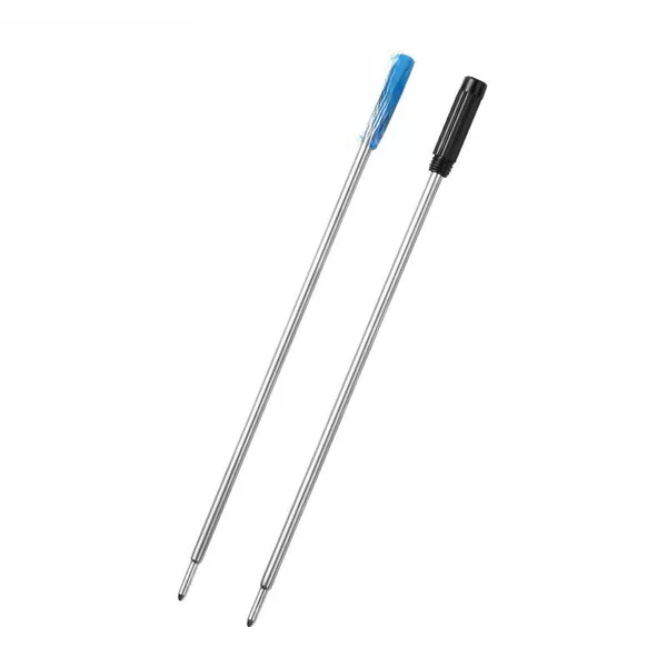 Factory direct Gaoshi bullet head 1.0 Metal Ballpoint pen refill rotating metal pen replacement metal refill