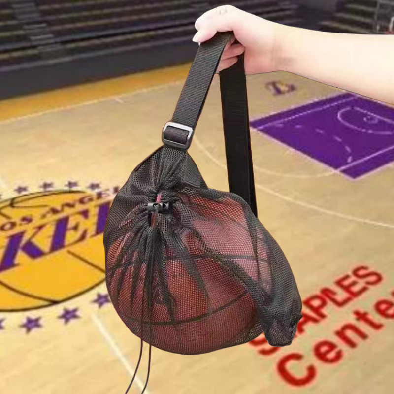 バスケットボール収納袋スポーツ収納袋ショルダーバッグポケットフィットネスバスケットボール袋サッカー袋バレーボール袋収納|undefined