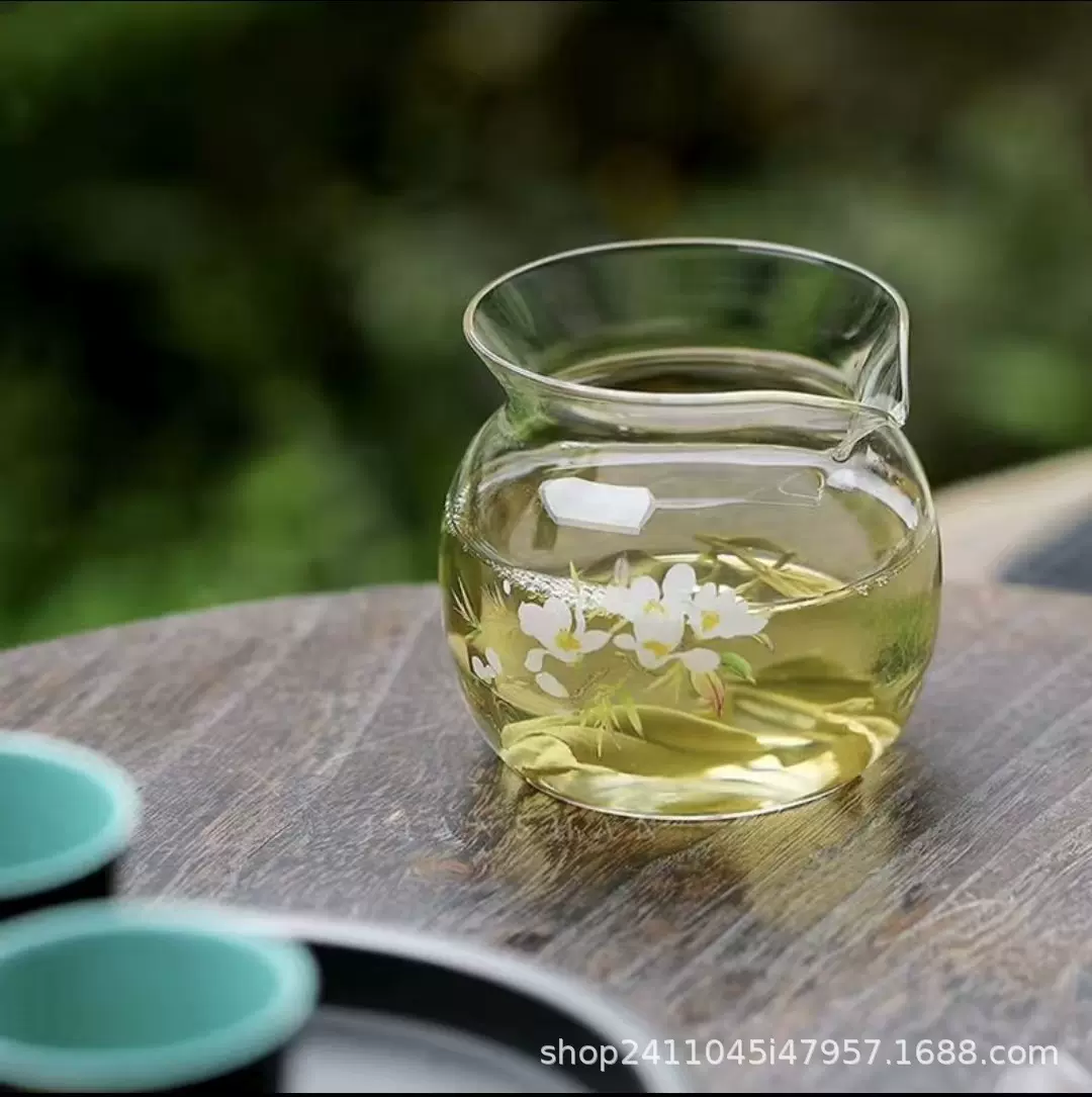 批发玻璃公道杯分茶器透明耐热茶海日式小号匀杯功夫茶具高硼硅