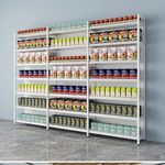 新款加厚超市货架便利店药店货架商店展示架置物架多层单面双面