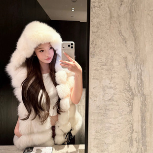 25aw ů��ѩ����*��ů�͌��ɿӗl��ɫ�Bñ�h��Ƥ��ëë�R������Ů