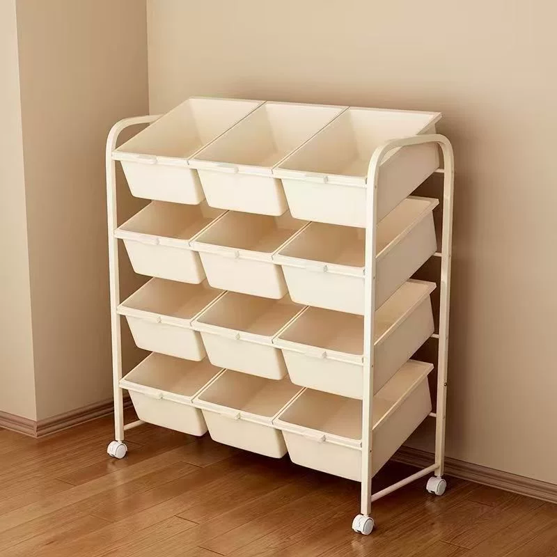 Toy, children's storage system for home use, trolley