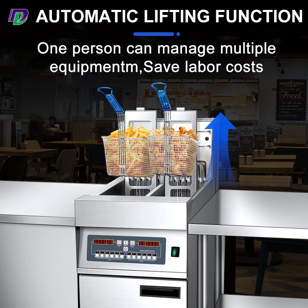 Commercial Frying Equipment double deepfryercommercial fryer