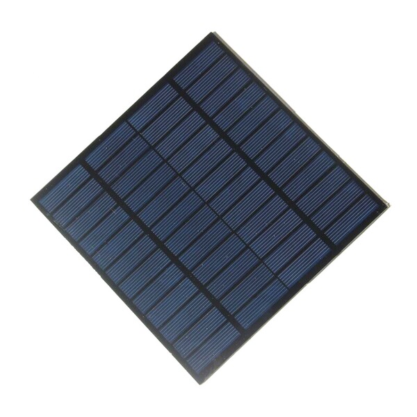 Battery solar-powered