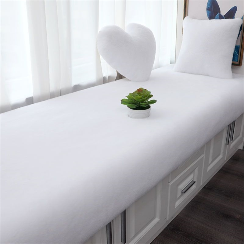 Dajiang Sofa Cushion, Full Coverage, Commercial, Spliced, Bedside, Company, Hotel Entrance Carpet (Car Carpet) - white-40120cm-rectangle