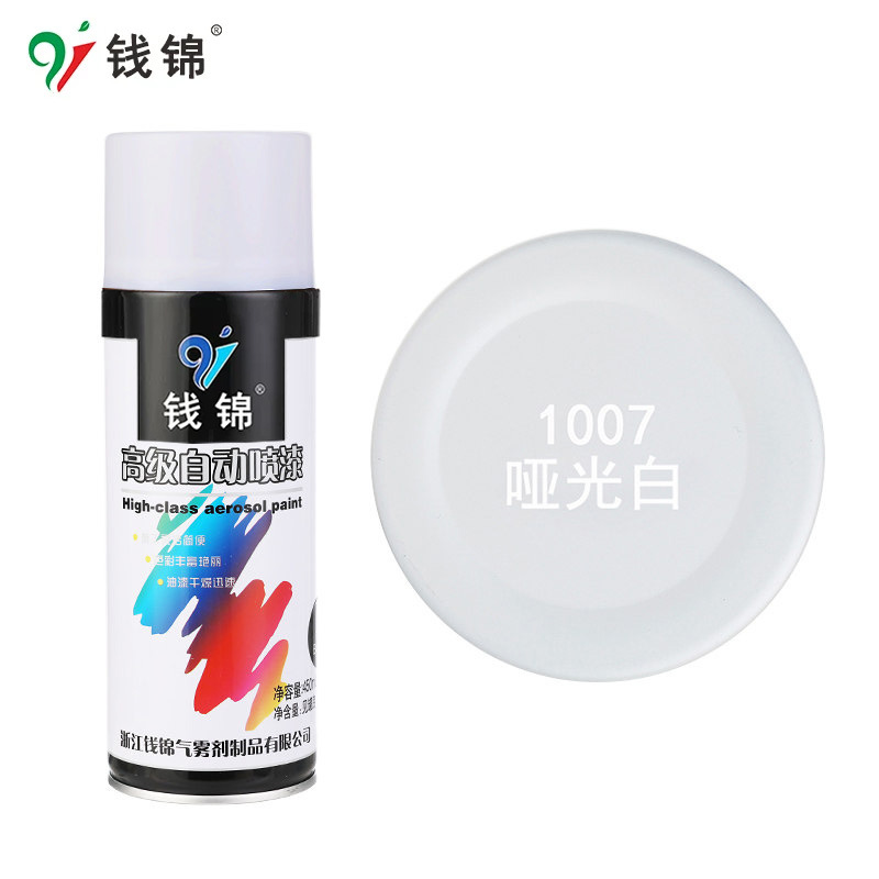 1007 blanco mate; 450 ml/peso neto 250 g; pintura en aerosol