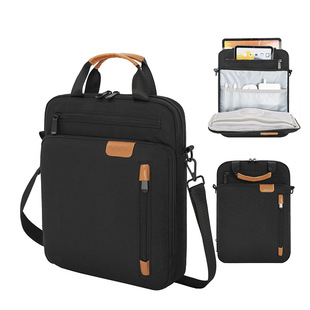Factory Customized 11inch Polyester iPad Storage Bag iPad Tablet Bag Large Capacity Portable Crossbody Computer Bag