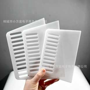 White Plastic Scraper Decoration Scraper Thickeneded Paint Repair Wall Paint Scraper Putty Scraper Baking Scraper