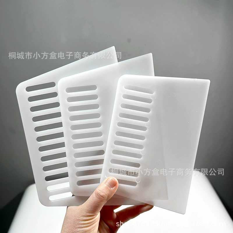 Белый пластиковый скребок, декоративный скребок, утолщенная краска, ремонт, скребок для краски, скребок для шпаклевки, скребок для выпечки