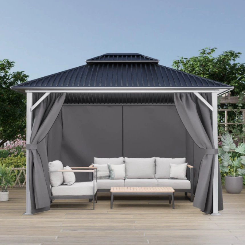 Прямые продажи с фабрики, сменные шторы для павильона, шторы для павильона, терраса, шторы для конфиденциальности павильона (только шторы)