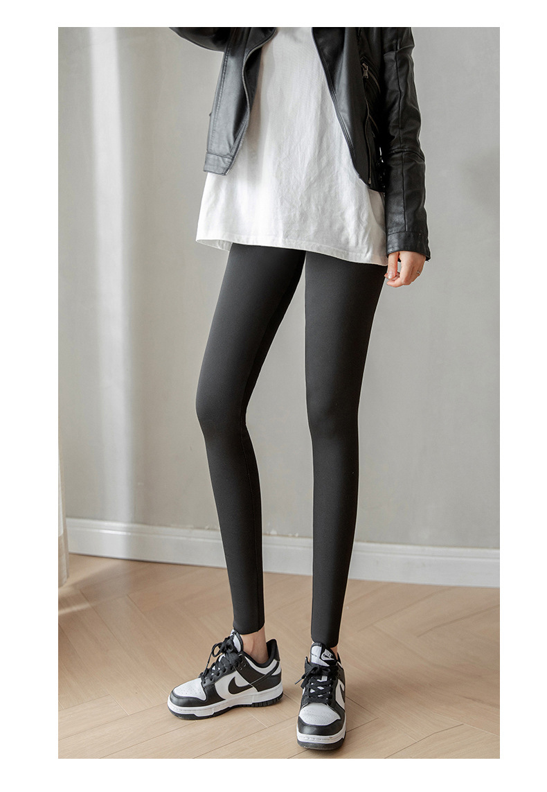 Women's Daily Casual Solid Color Ankle-length Leggings display picture 2