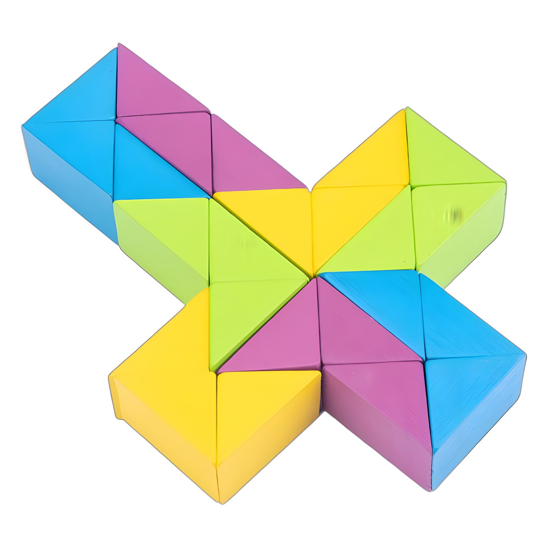Puzzle infantil profesional inclinado rubic cubo suave juego irregular de forma alienígena inclinado rubic cubo magnético juguete de concentración