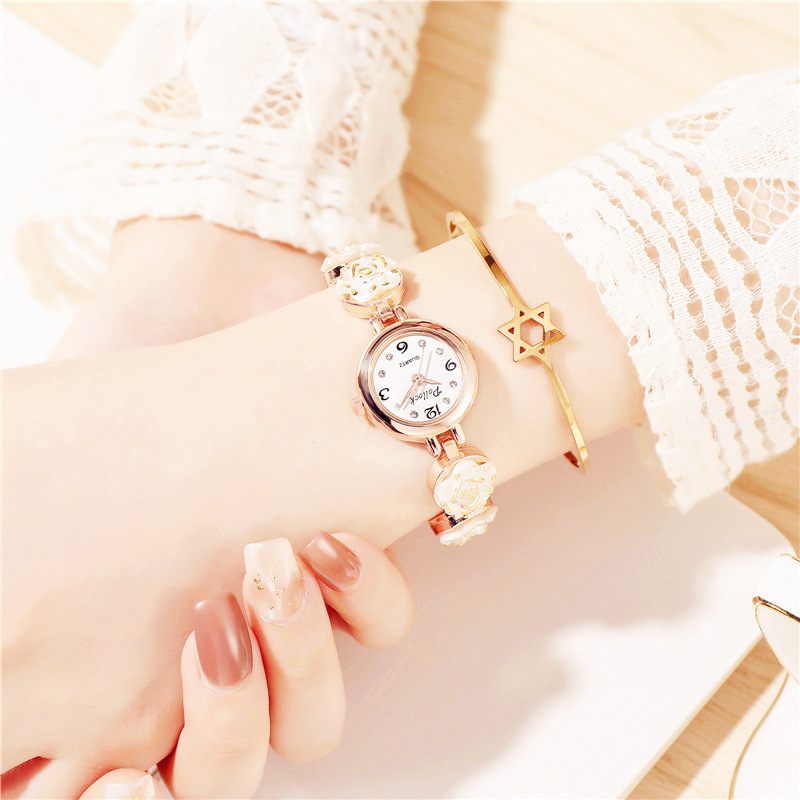正品情侣手表女士爆款手链表防水金色表时尚厂家男士学生手表女款