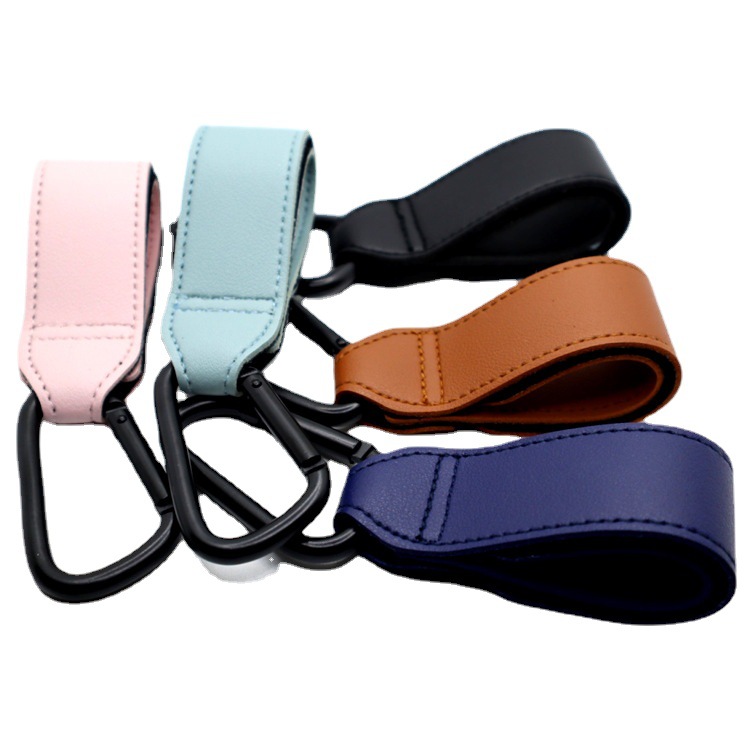 Carro DE LOS NIÑOS gancho de Velcro pu gancho de cochecito mosquetón portátil coche eléctrico gancho de la motocicleta