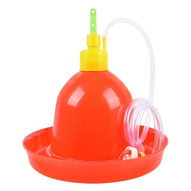 Suministros de equipo de pollo de cría Prasong dispensador automático de agua pollo pato ganso alimentador de agua granja de pollos botella de agua de alimentación de pollo