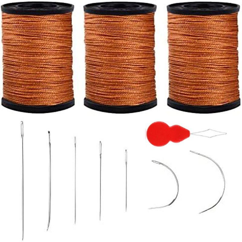 브라운 3롤 + 바늘 + 실꿰기 (OPP백) (약 128g)