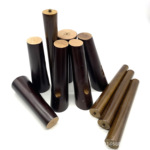 实木木脚柜子木脚家具北欧木桌腿 实木沙发脚床头柜脚圆锥木凳脚