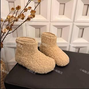 BAO/��С��ӽqѩ��ѥŮ2025�¿��ﶬ��ëë��ѥ��ů���mŮЬ���y