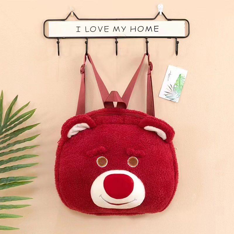 Nuevos niños lindo juguete bolso de hombro animal de dibujos animados muñeca de peluche bolso de regalo al por mayor image 38