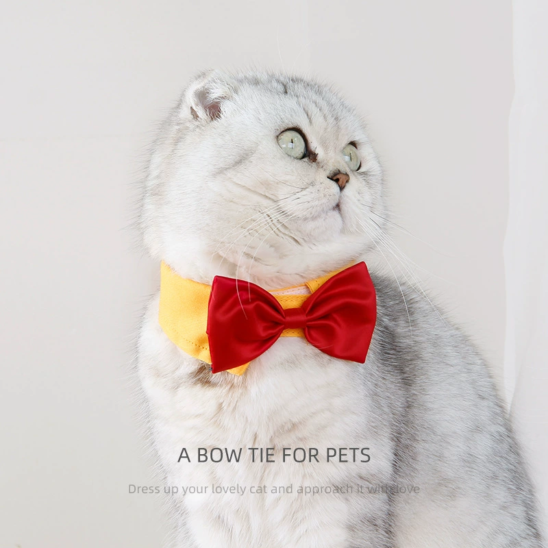 Ji Zai Pet Jewelry Собака Галстук Милый шарф с бантом для домашних животных в наличии