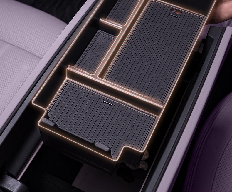 Suitable for Ledao L60 Armrest Box Storage Box 2024 Nio Car Central Control Lower Storage Box Accessories Supplies