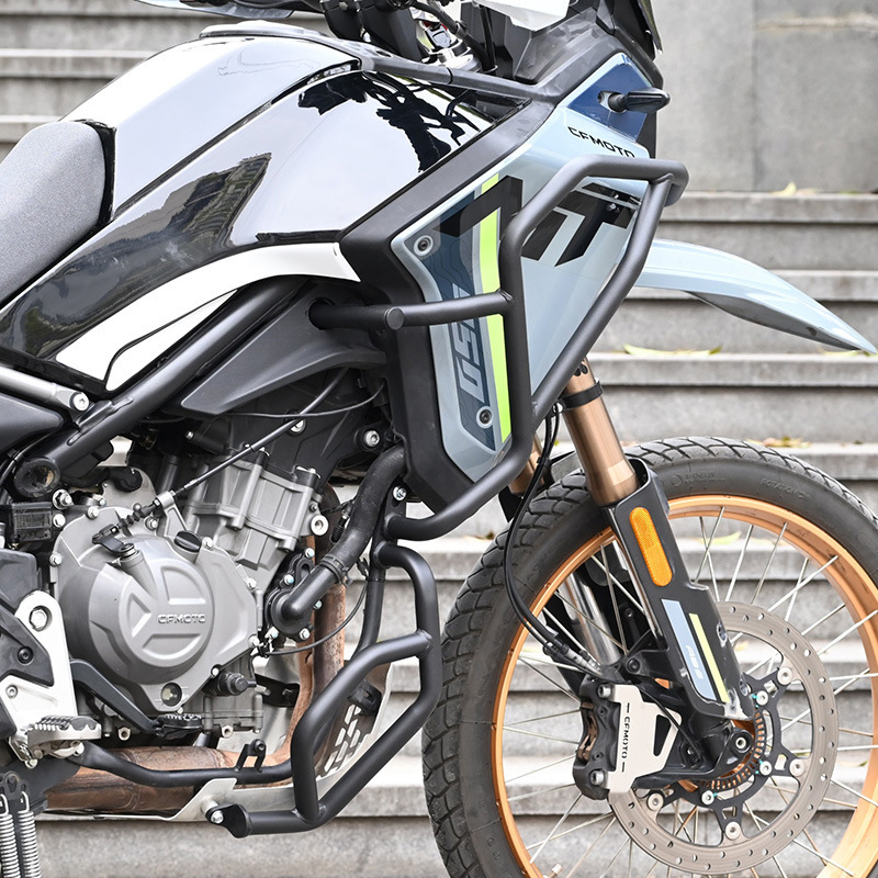 Suitable for Cfmoto 450Mt Anti-Collision and Anti-Fall Protection Bars, Motorcycle Front Protection Bars, Competition Protection Bars, Modification Accessories Suitable for Cfmoto 450Mt Anti-Collision and Anti-Fall Protection Bars, Motorcycle Front Protection Bars, Competition Protection Bars, Modification Accessories