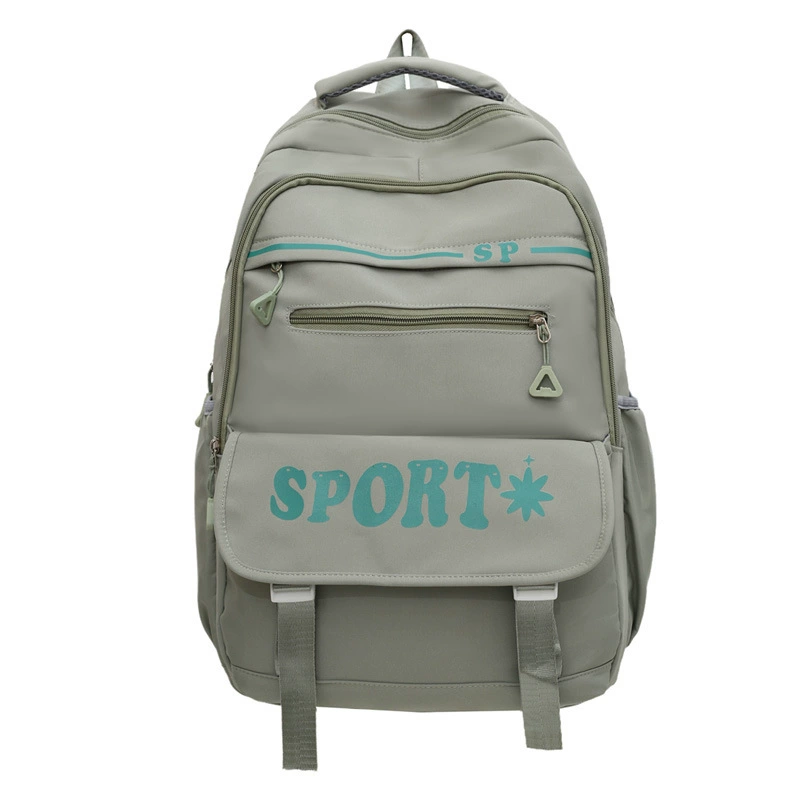 Universal backpack for students, capacious laptop for traveling