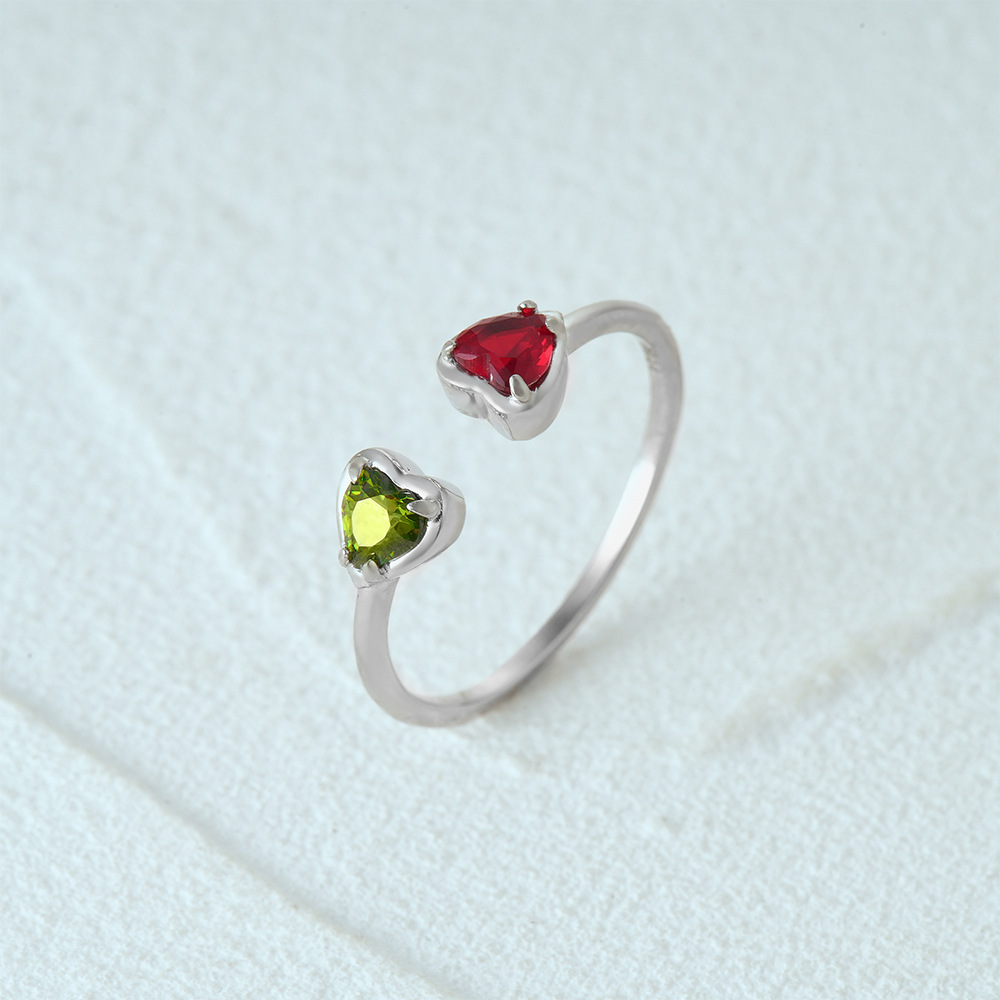 2g Weight Zircon Inlay Material Open Rings Classification Adjustable Ring Size 1 Piece Quantity Daily Occasion 925 Sterling Silver Material Cross, Heart Shape, Butterfly Pattern All Seasons Season Women's Gender Plating, Inlay Design Simple Style, IG Style Style 925 Sterling Silver Zircon Cross Heart Shape Butterfly Open Rings 925 Sterling Silver Rings 12