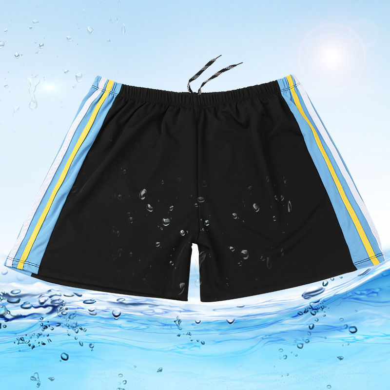 Bañador de los hombres más tamaño adulto moda Anti-vergüenza más pantalones cortos sueltos transpirables playa vacaciones playa bañador