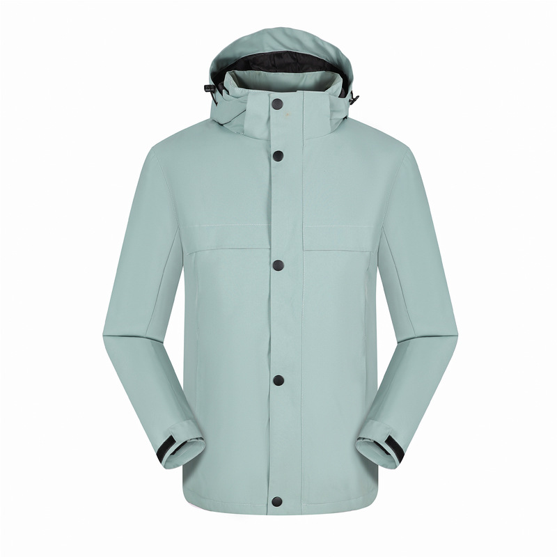 Ropa de trabajo de alta densidad a prueba de viento a prueba de agua a prueba de contaminación, calentamiento y espesamiento de la chaqueta de herramientas al aire libre personalizada