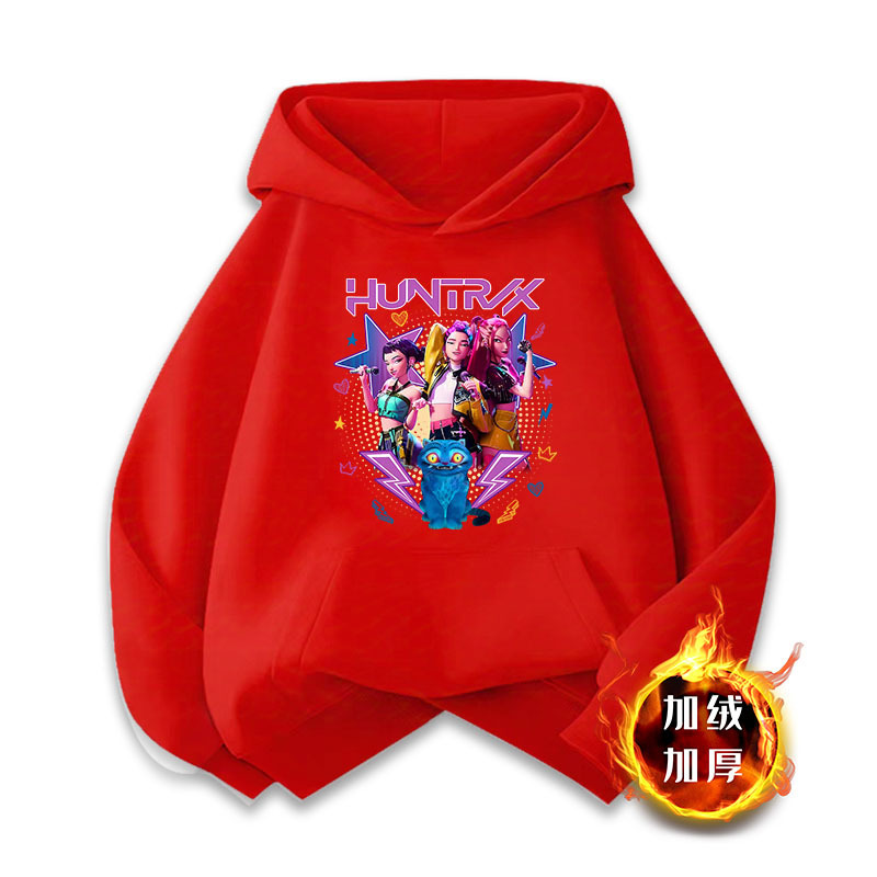 NASA联名kpop demon hunters猎魔女团连帽衫卫衣服儿童上衣新款潮|undefined
