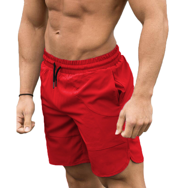 Outdoor Fitness Muscle Men's Shorts Casual 5/4 Breathable and Sweatwicking Shopee Beach Sports Pants_senzul.com