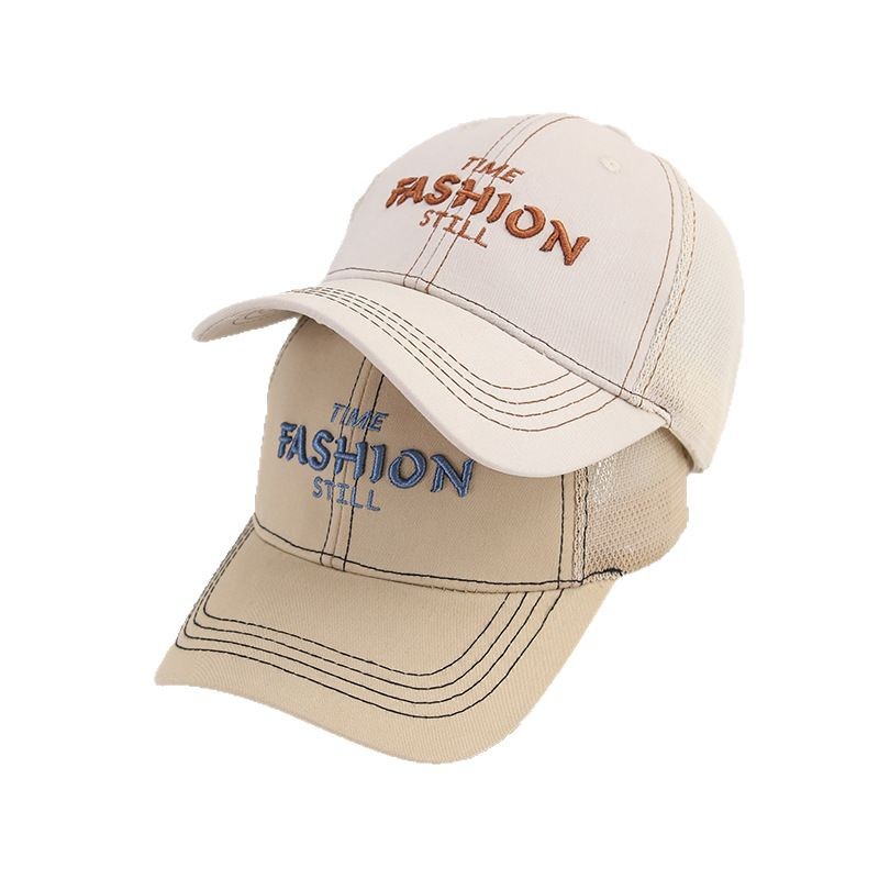 Gorras para niños, gorras de béisbol para niños de primavera y verano, gorras de béisbol para niños y niñas coreanos, gorras de protección solar de media red de verano, marea