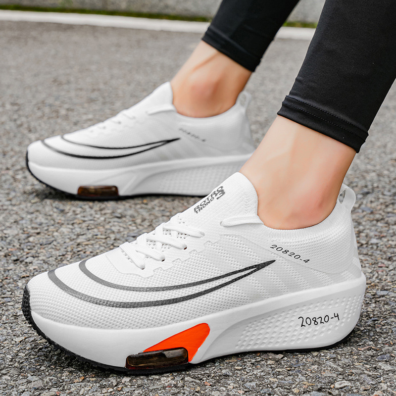 Zapatos de corrida de aire de malla juvenil de tendencia ultraligera para hombres y mujeres, zapatos de deporte casuales antideslizantes, anti-desgaste