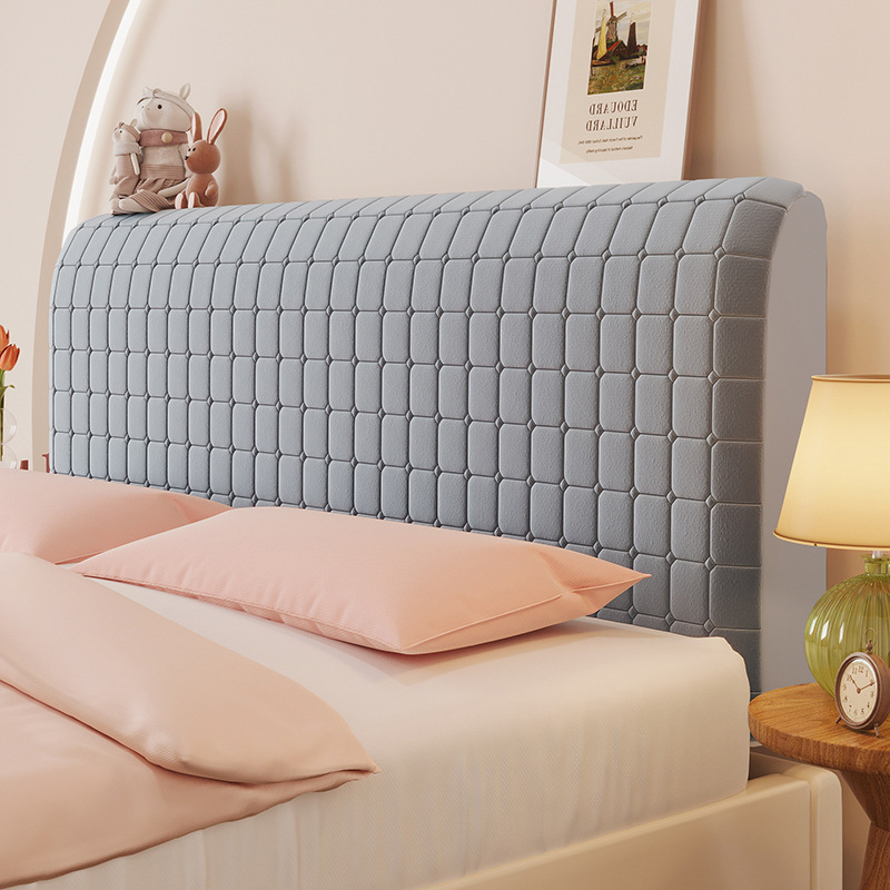 Funda acolchada gruesa de alta gama para cabecero de cama, funda protectora universal antipolvo de cobertura completa y suave para cama de madera, nuevo modelo 2024.