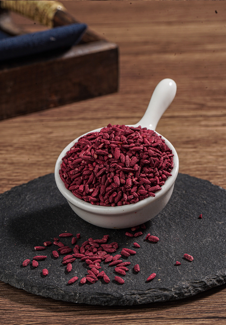 Red Yeast Rice Hong Qu Mi 500g Dried Culinary Grain for Congee Cooking and Traditional Use quality and texture