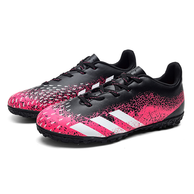 Falcon zapatos de fútbol para hombres y mujeres antideslizantes cómodos deportes de gran tamaño Ocio bajo FG uñas largas uñas rotas césped zapatos para niños competencia