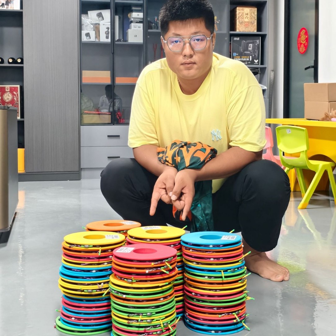 聚禹轩 R6成品大物线组不涨号 金刚结加固无损主线  开口跑铅线组